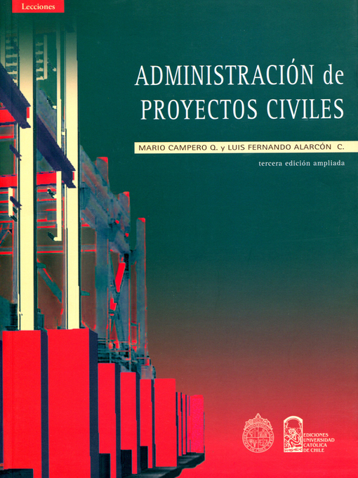 Title details for Administración de proyectos civiles by Mario Campero - Available